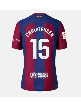 Barcelona Andreas Christensen #15 Heimtrikot für Frauen 2023-24 Kurzarm